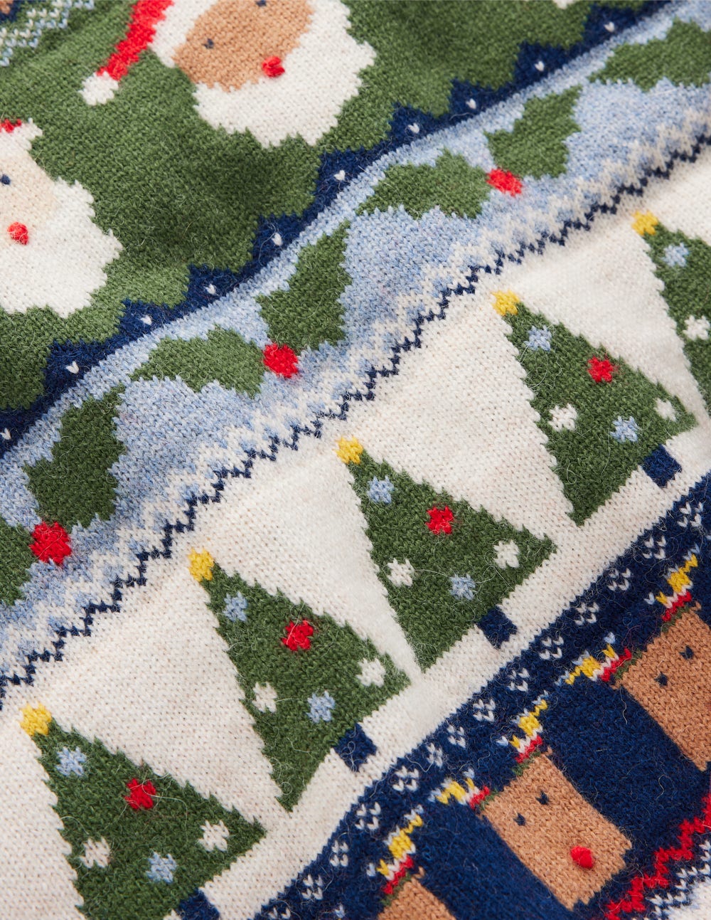 Edie Fair Isle Jumper-Multi, Christmas Fair Isle - Image 6
