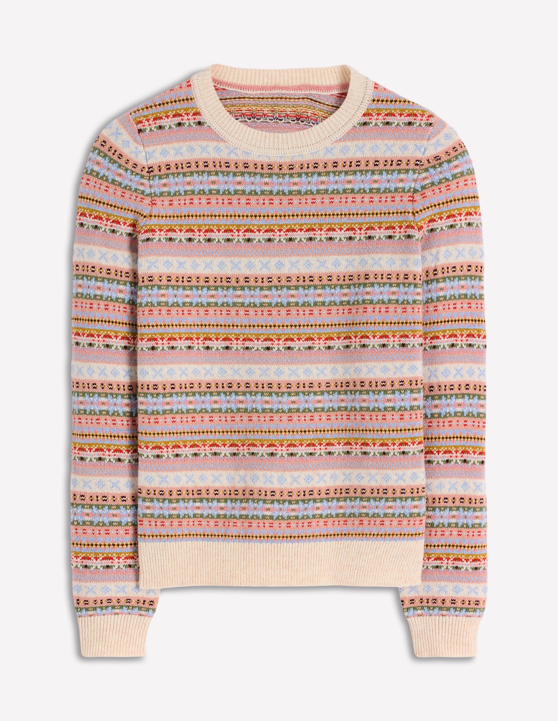 Edie Fair Isle Jumper-Heritage Fair Isle-6