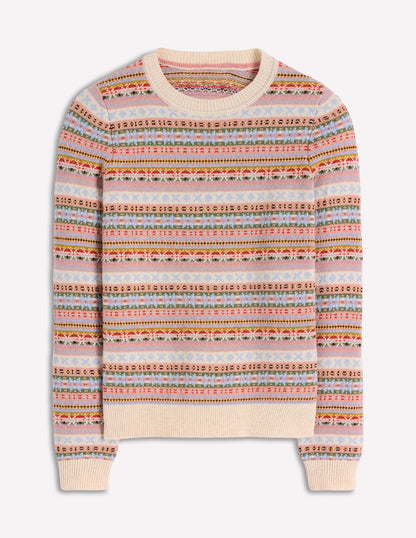 Edie Fair Isle Jumper-Heritage Fair Isle-6