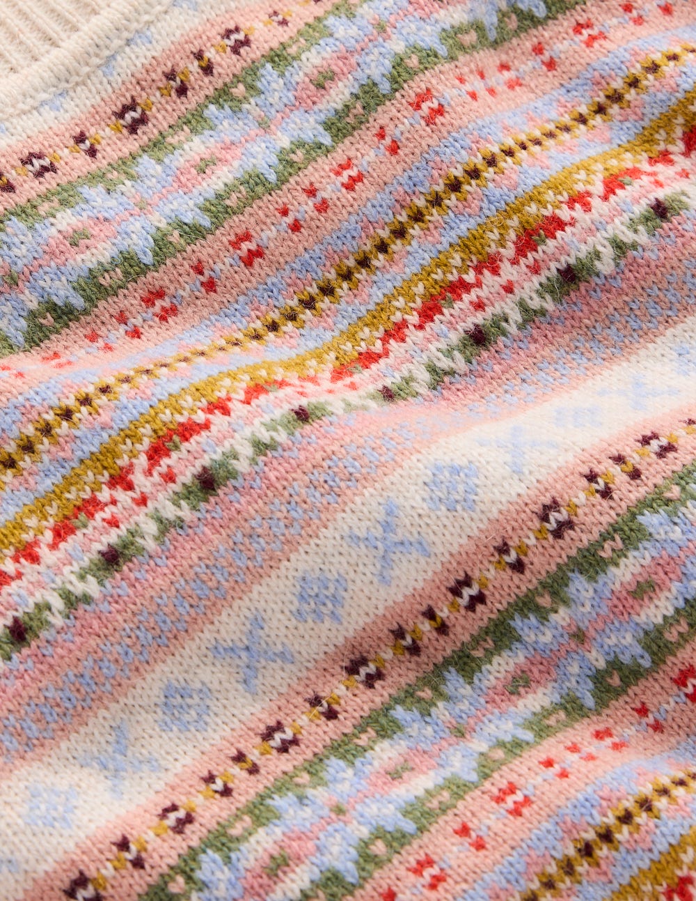 Edie Fair Isle Jumper-Heritage Fair Isle - Image 7