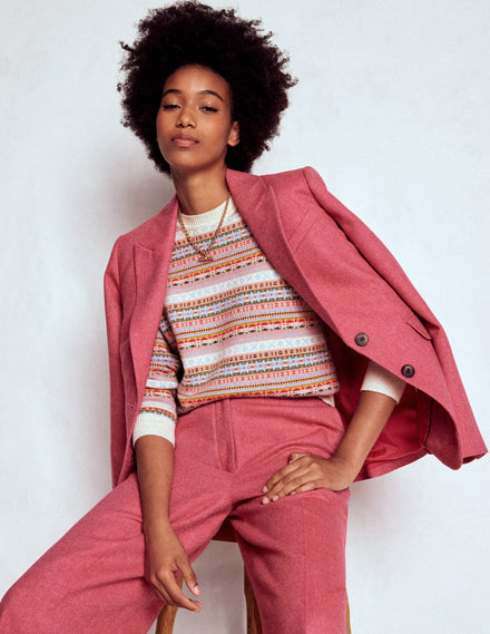 Edie Fair Isle Jumper-Heritage Fair Isle