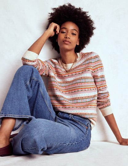 Edie Fair Isle Jumper-Heritage Fair Isle-5