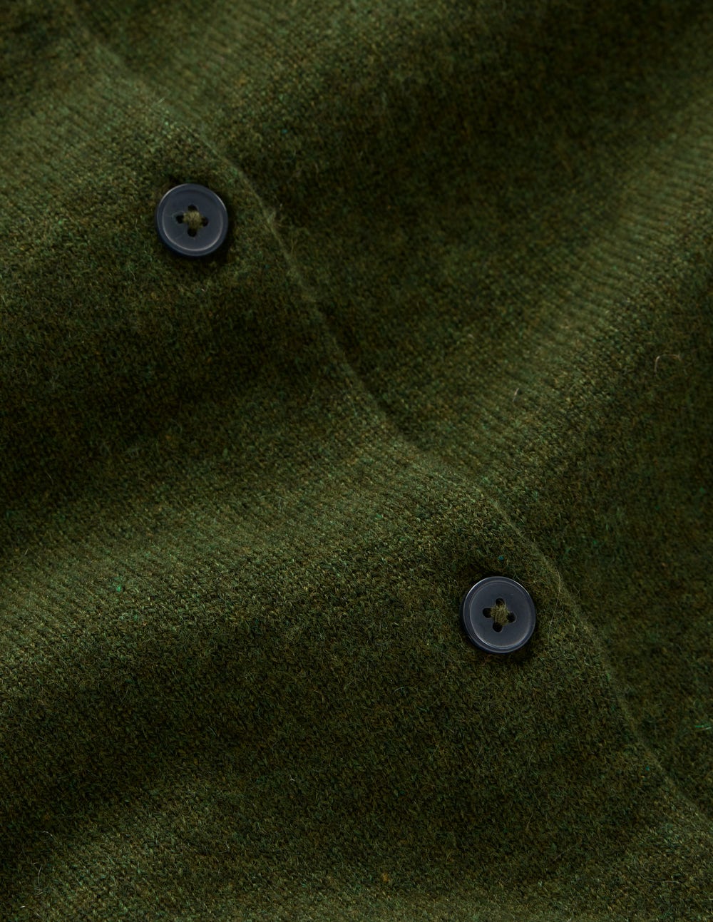 Eva Cashmere Crew Cardigan-Leaf Green Melange-6