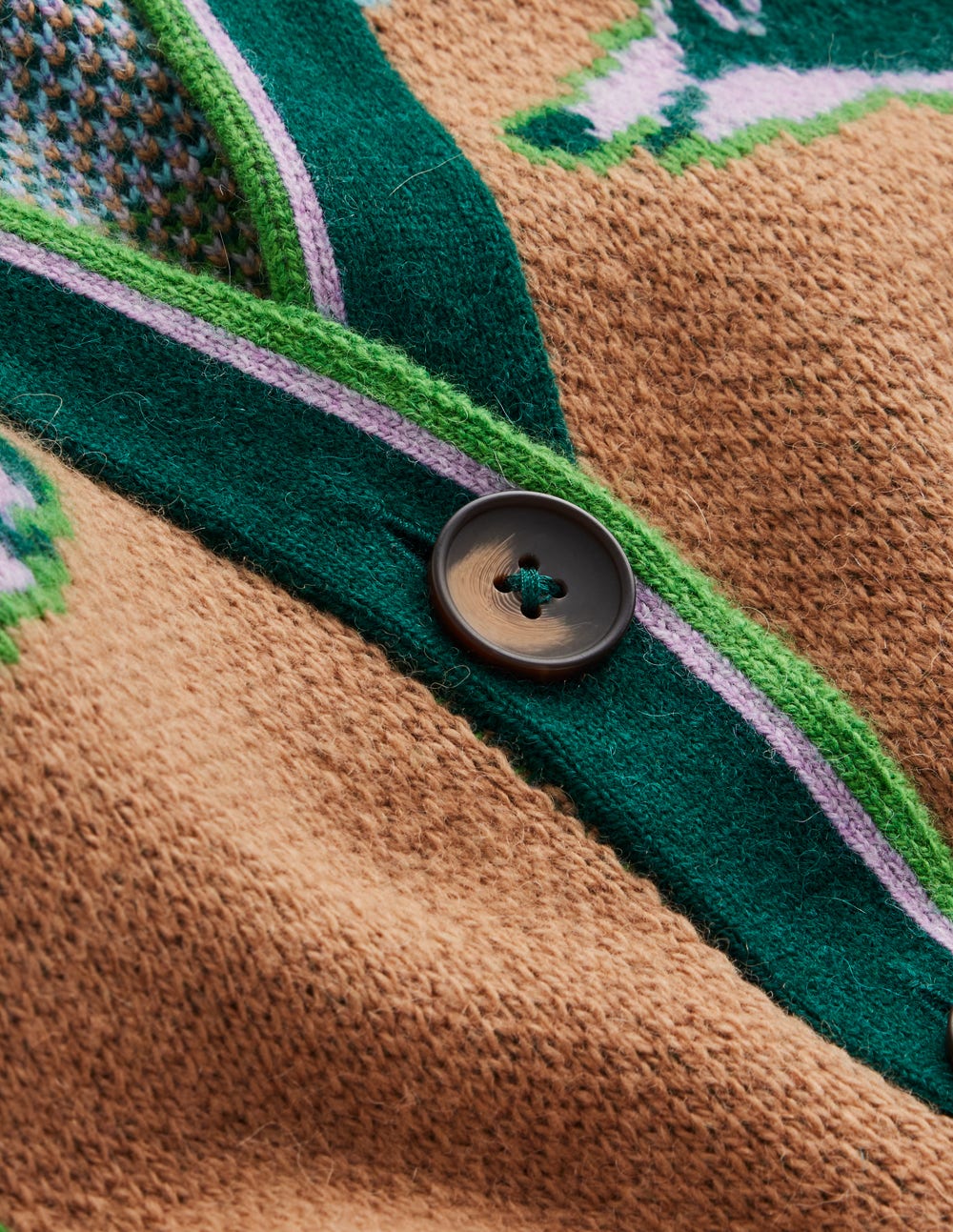 Quinn Boyfriend Cardigan-Emerald Night Whippet-7