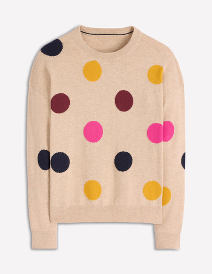 Natasha Novelty Jumper-Multi, Spot-5