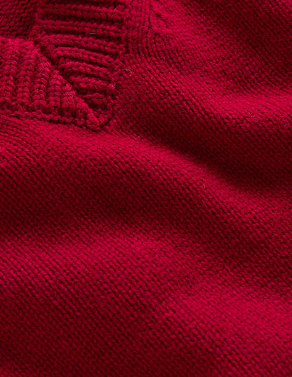 Marion Merino V-Neck Tank-Red Blooded-7