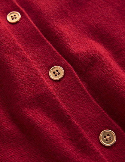 Briony Stitch Cardigan-Red Liquorice-7