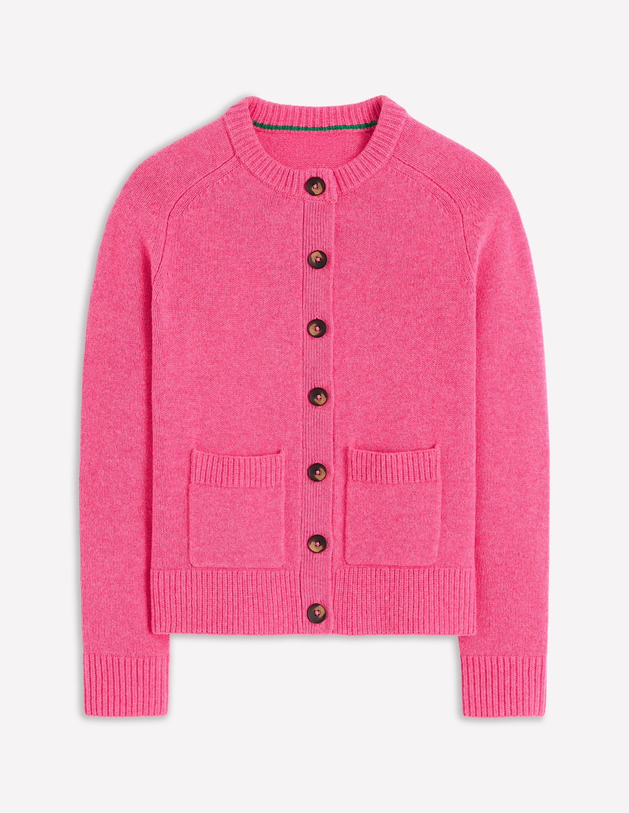Marion Merino Cardigan-Rose Pink - Image 7