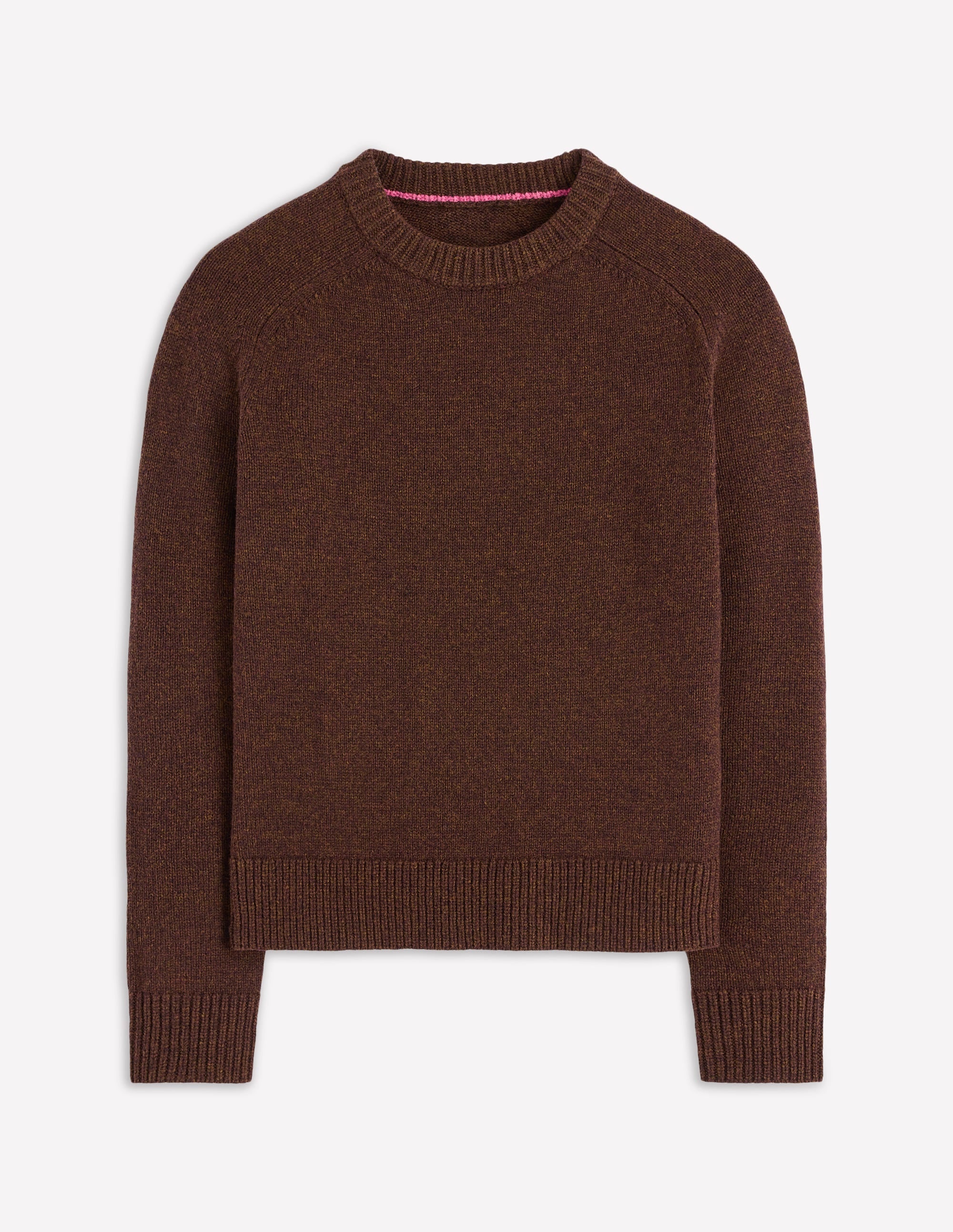 Marion Merino Jumper-Raw Umber - Image 5