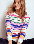 Textured Fair Isle Jumper-Multi
