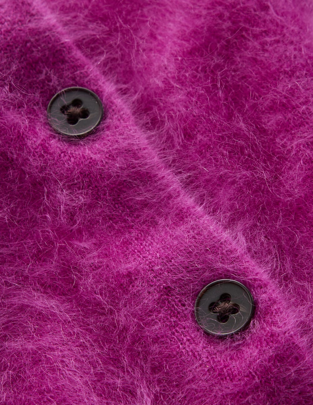 Brushed Crop Cashmere Cardigan-Regal Purple-7