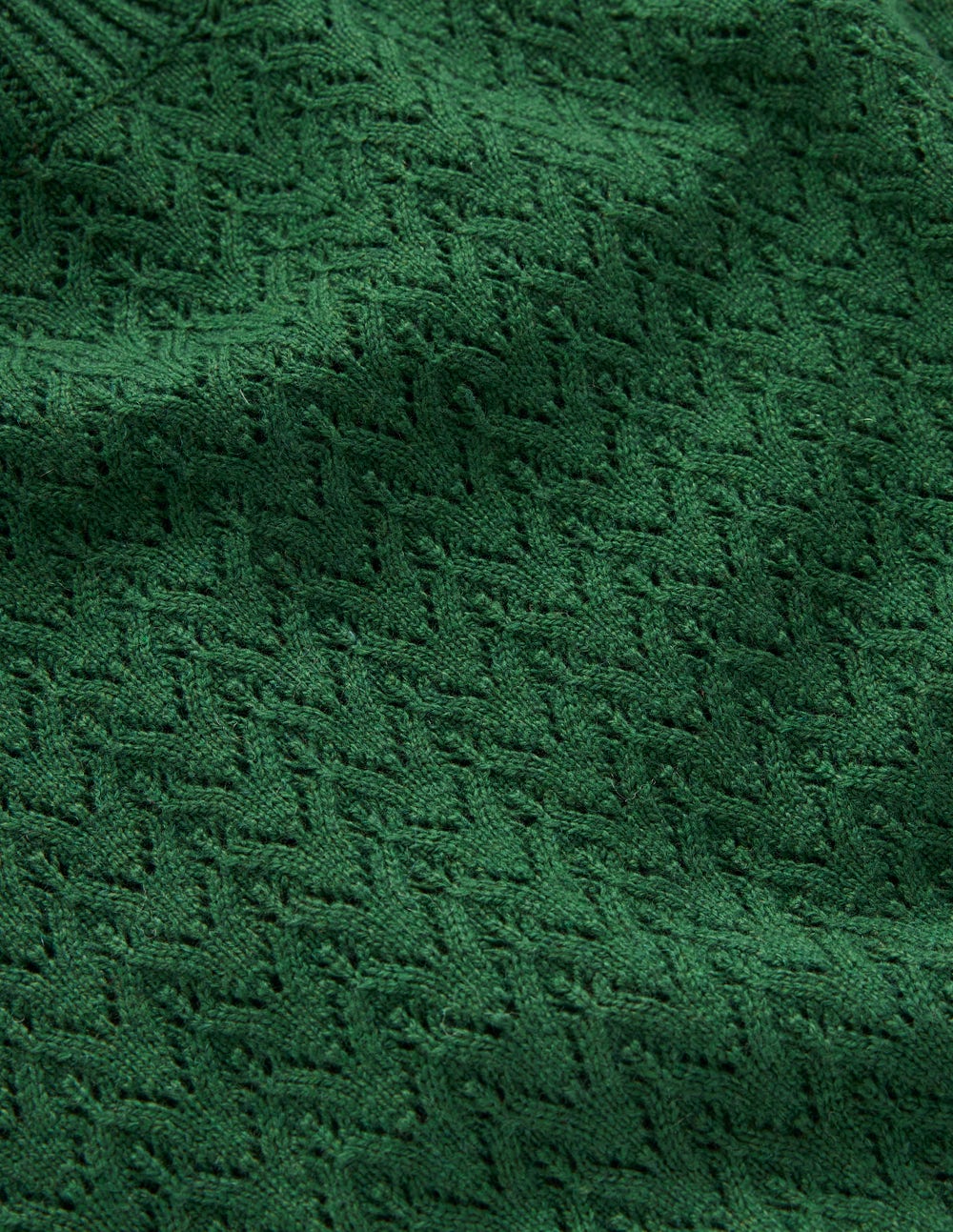 Diane Pointelle Jumper-Hunter Green - Image 7