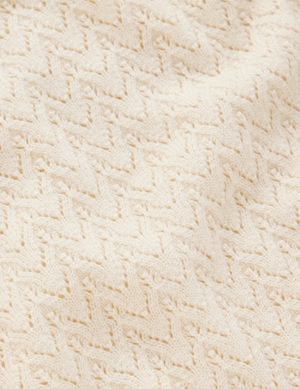 Diane Pointelle Jumper-Warm Ivory - Image 6