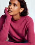 Diane Pointelle Jumper-Bright Cherry