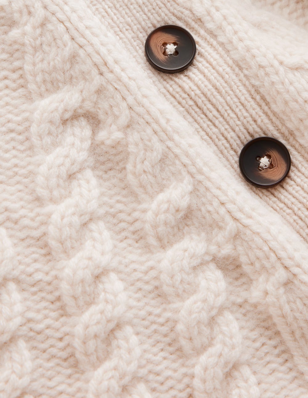 Amara Merino Cable Jumper-Warm Ivory-8