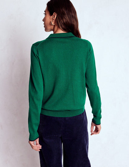 Liz Henley Jumper-Botanical Garden Green-3