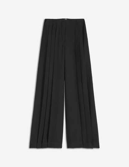 Regent Wide Leg Trousers-Black-6