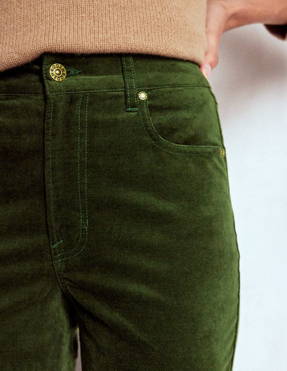 Velveteen Straight Jeans-Douglas Fir-5