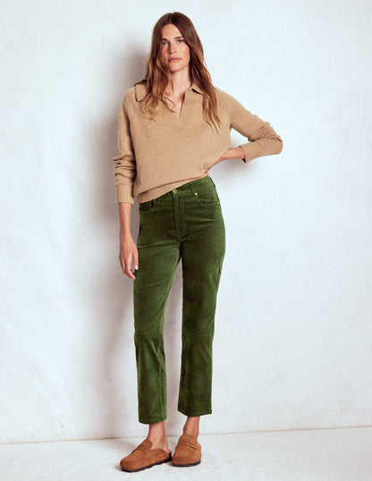 Velveteen Straight Jeans-Douglas Fir-6