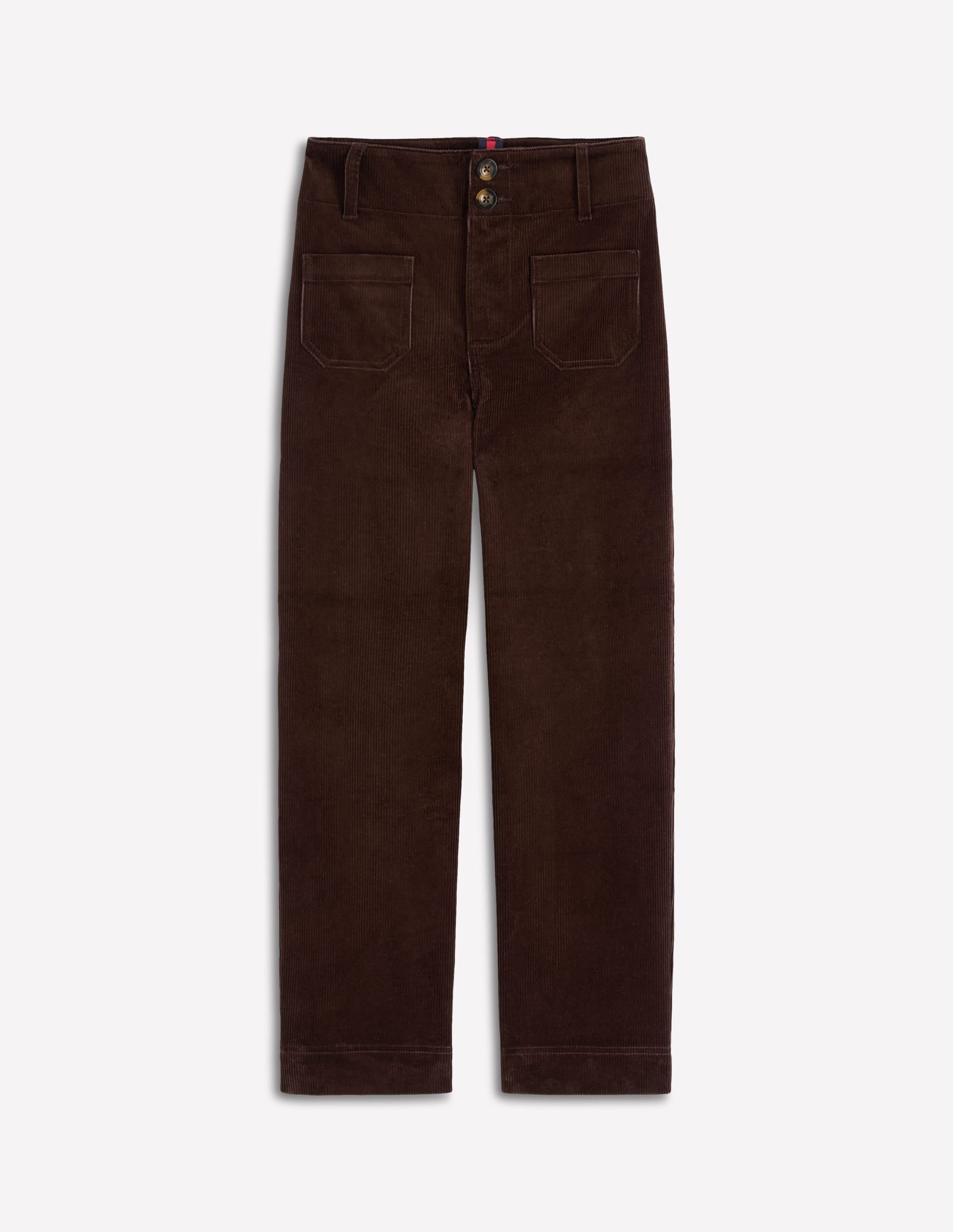 Primrose Cord Trousers-Espresso - Image 7