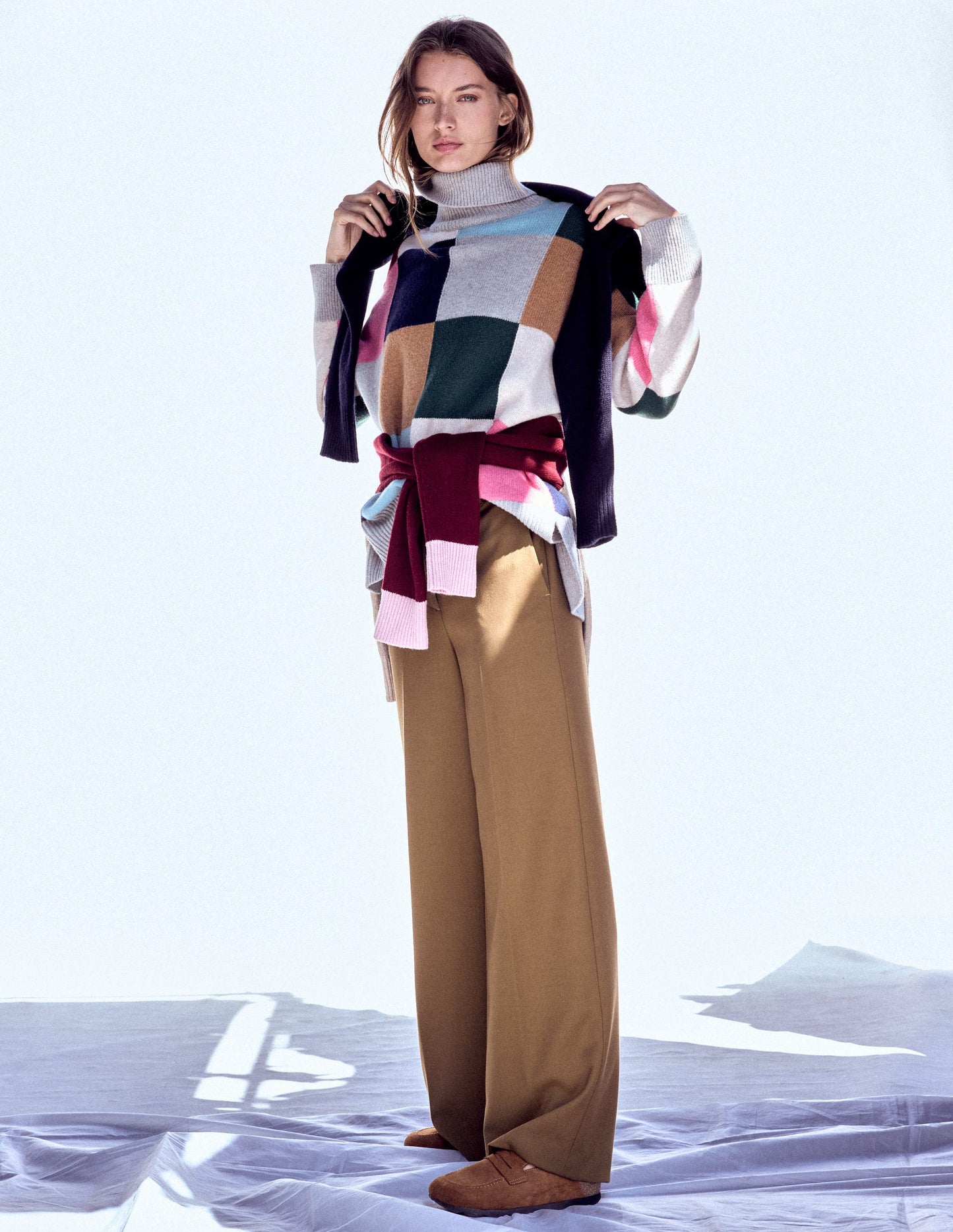 Belgravia Tailored Trousers-Tobacco