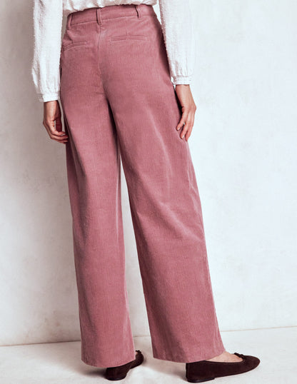 Belgravia Cord Trousers-Pink Heather-3