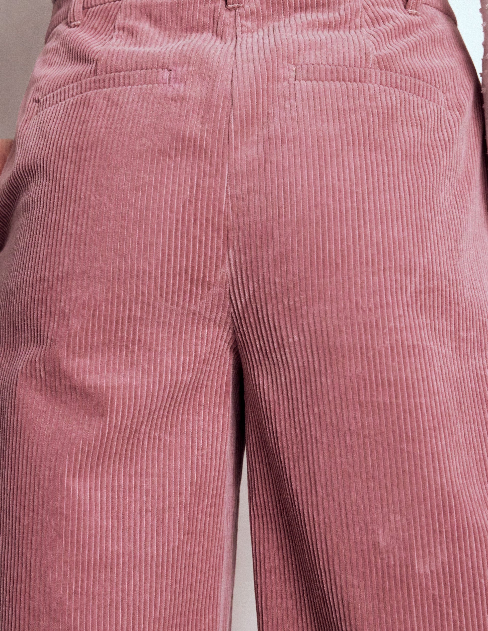 Belgravia Cord Trousers-Pink Heather-5