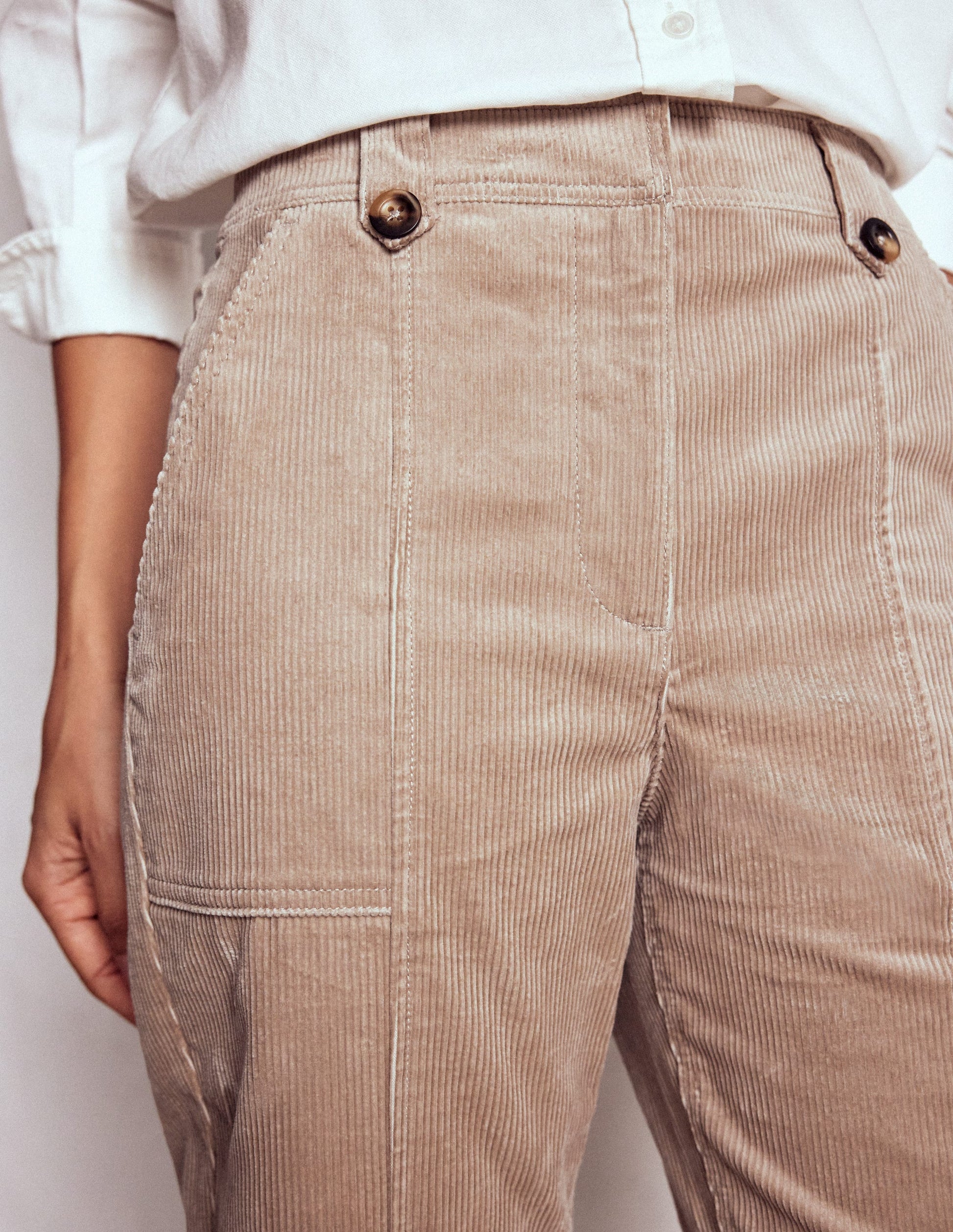 Pimlico Cord Trousers-Nutmeg-3