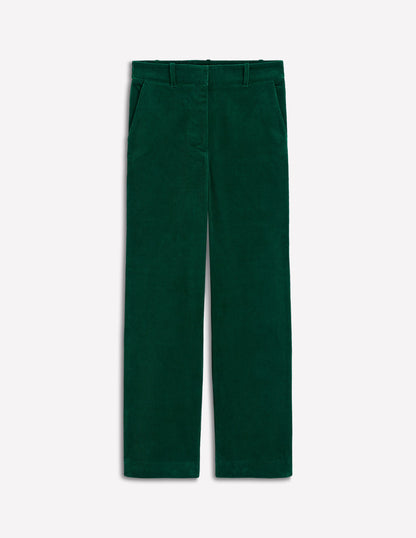 Canonbury Cord Trousers-Emerald Night-5