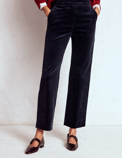 Canonbury Cord Trousers-Navy-4