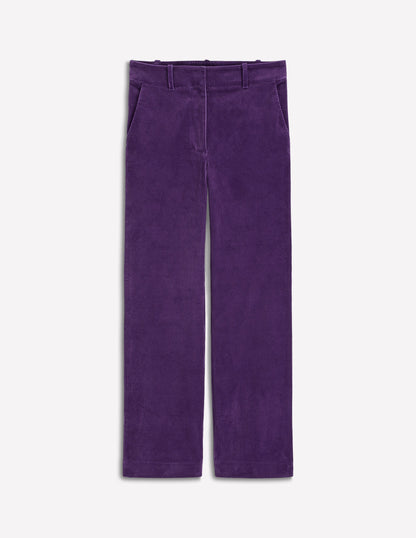 Canonbury Cord Trousers-Mystical Purple-5