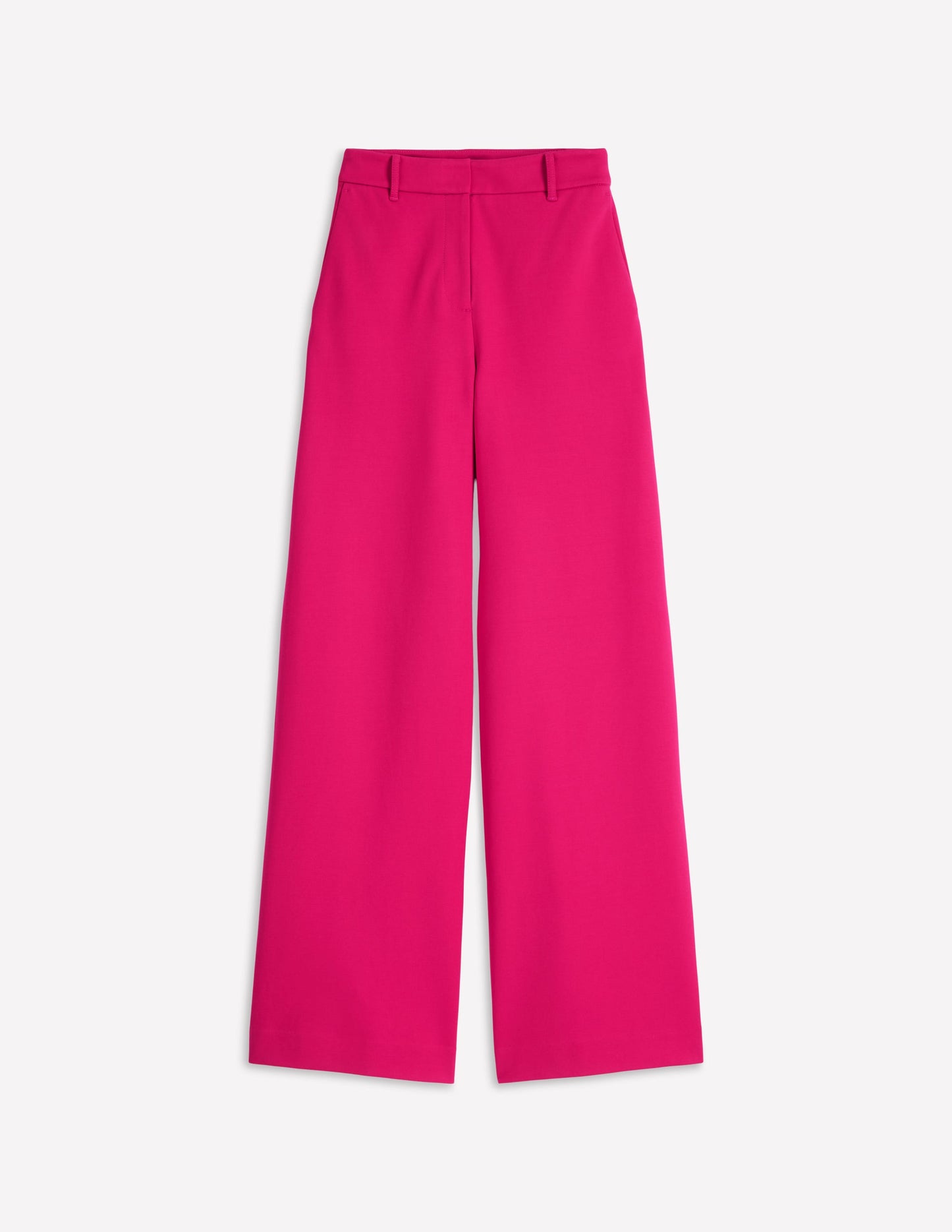 Belgravia Ponte Trousers-Vibrant Pink