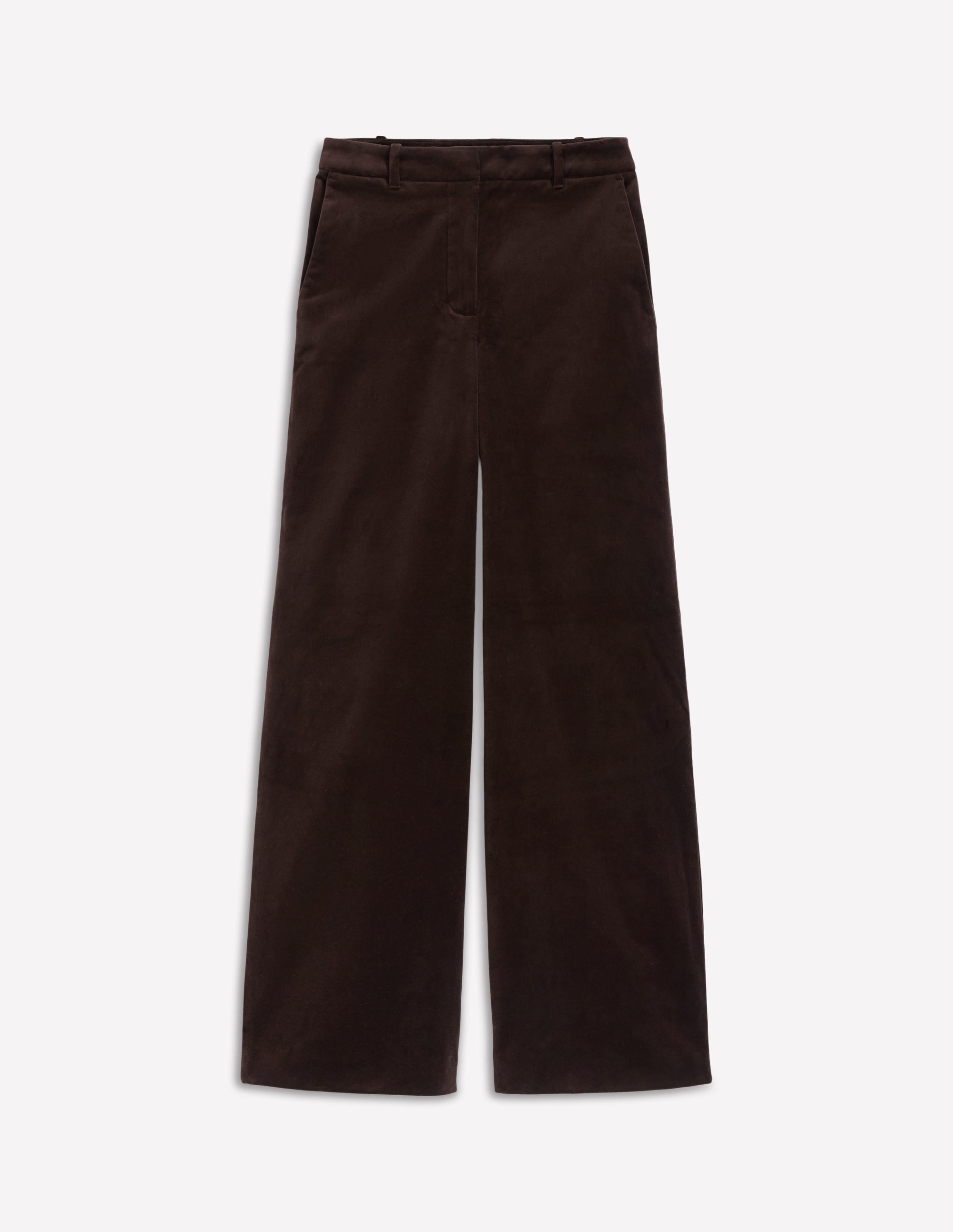 Belgravia Velvet Trousers-Espresso - Image 6