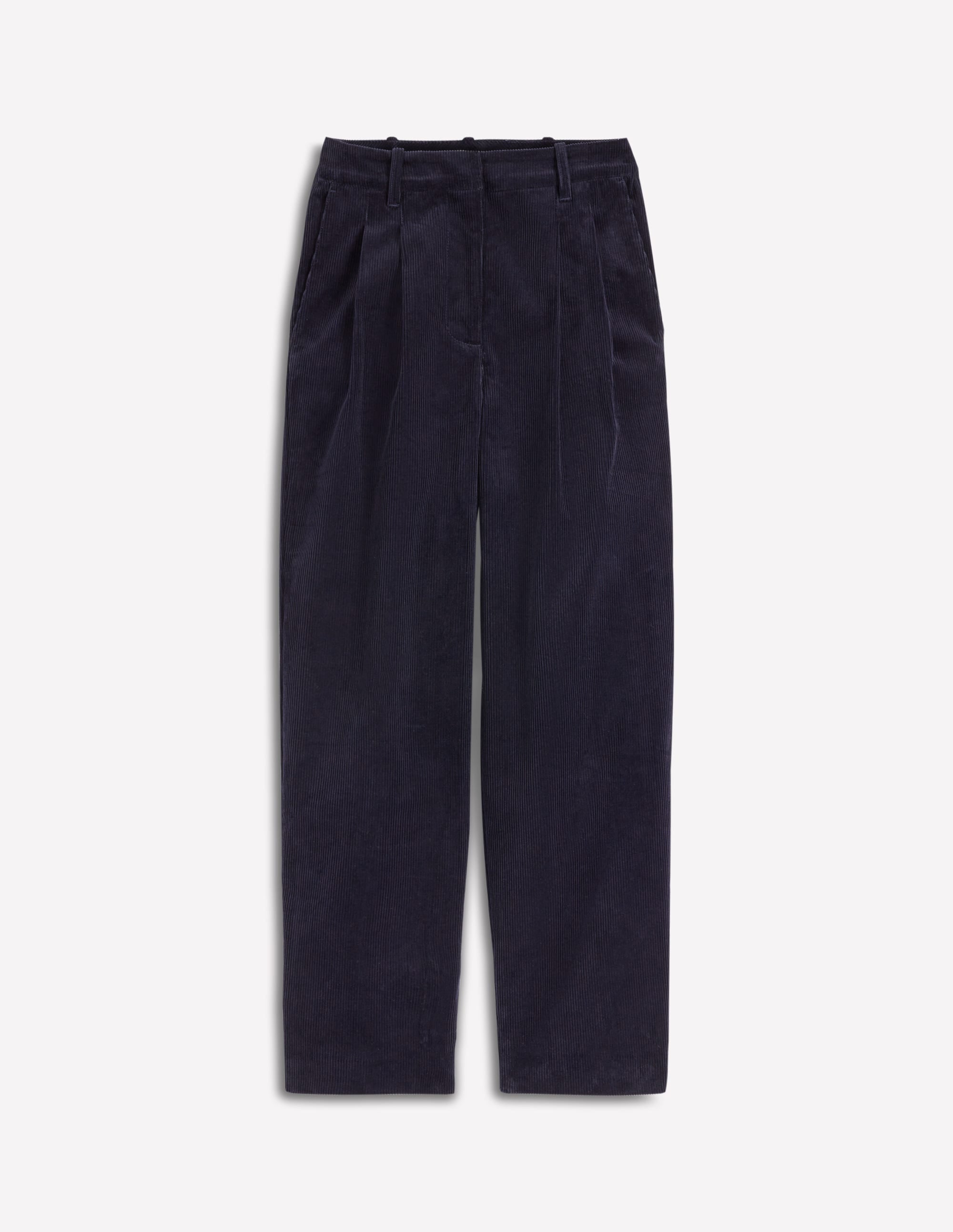 Bloomsbury Cord Trousers-NAVY - Image 6