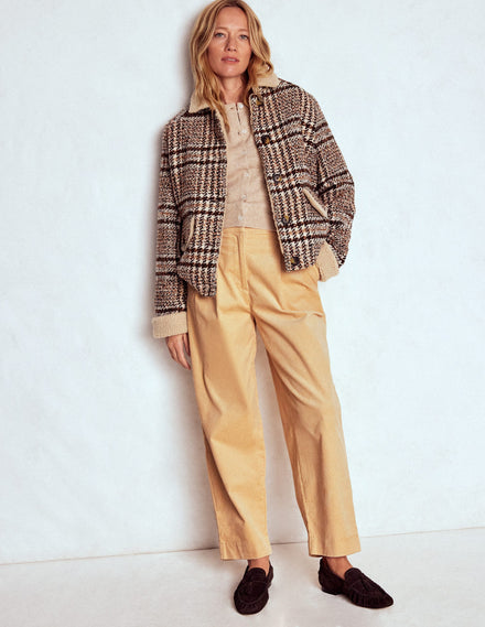 Bloomsbury Cord Trousers-Stone