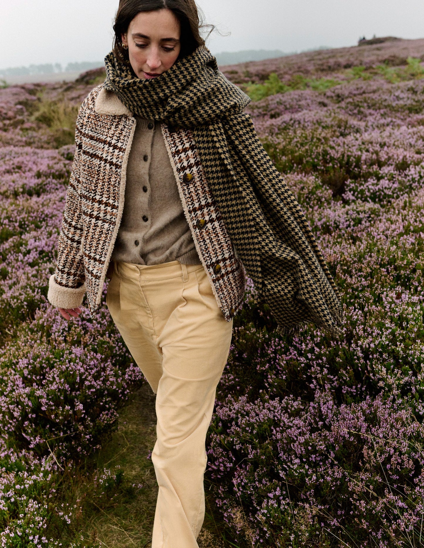 Bloomsbury Cord Trousers-Stone