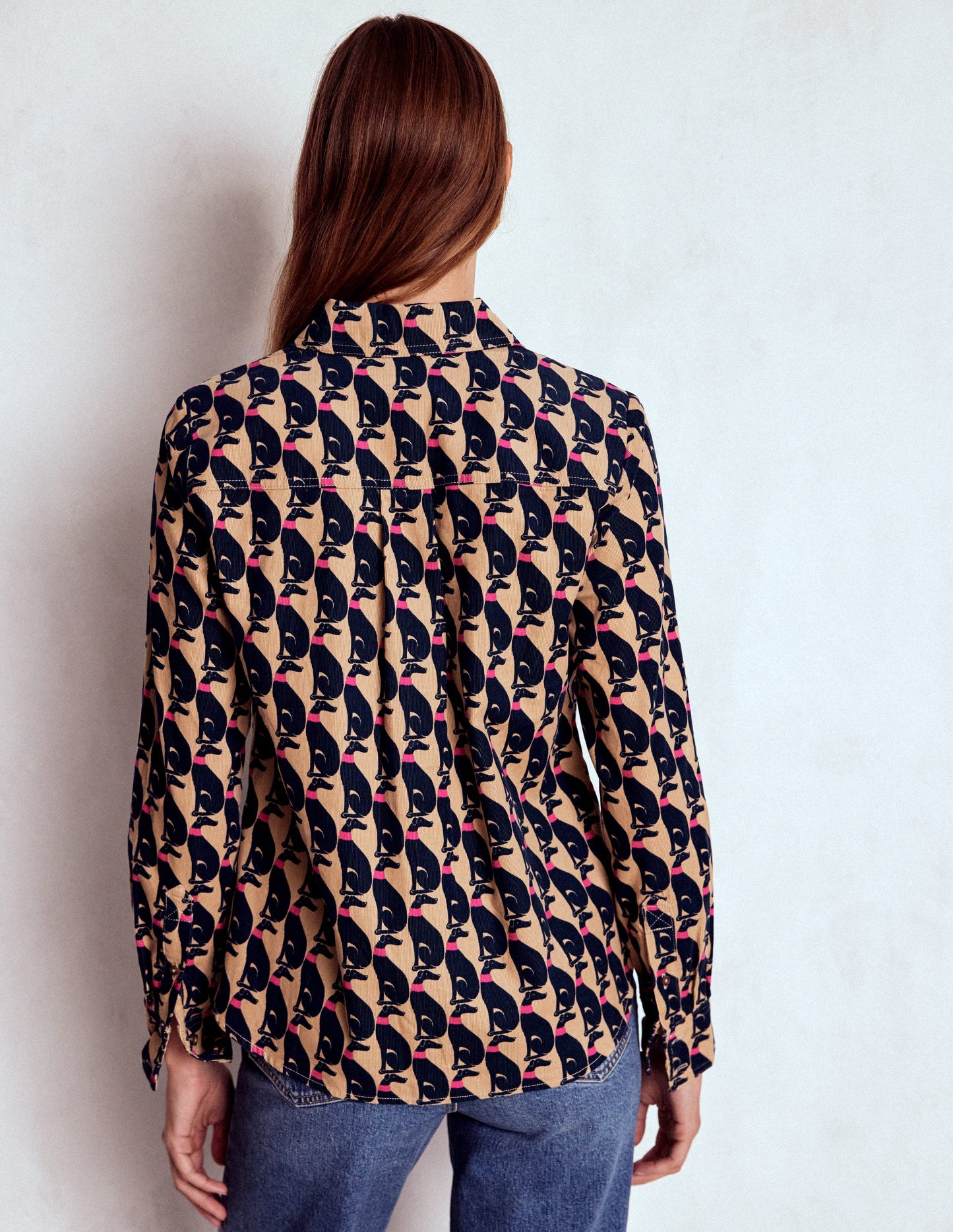 Sienna Cord Shirt-Safari, Cosy Greyhound