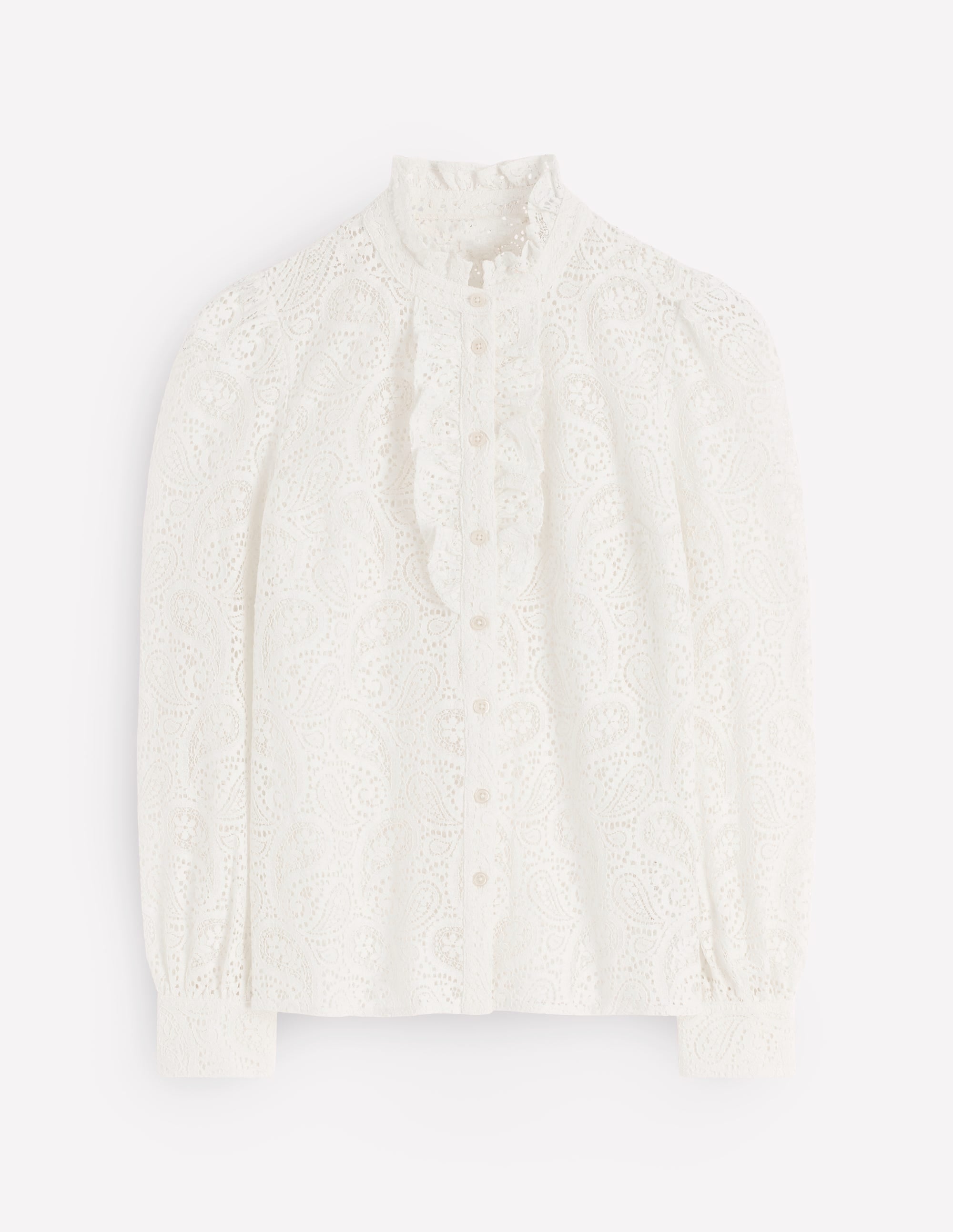 Sasha Lace Top-Ivory - Image 6