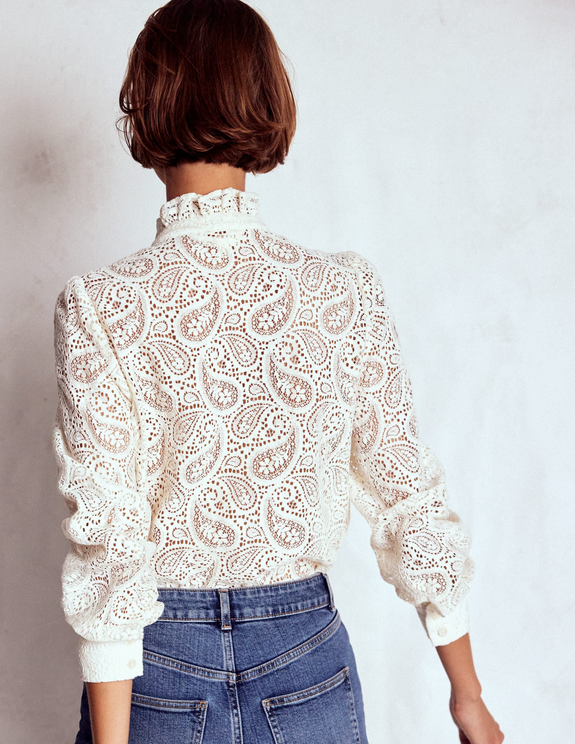 Sasha Lace Top-Ivory - Image 3