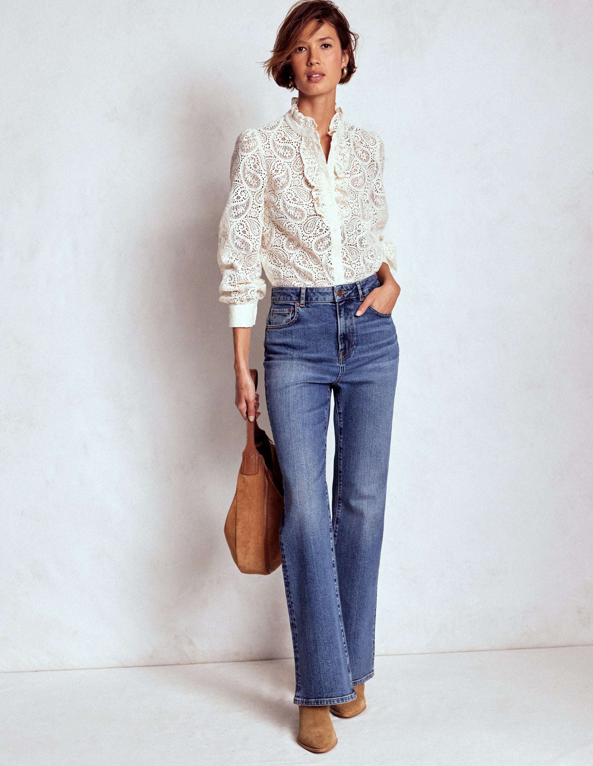 Sasha Lace Top-Ivory - Image 4