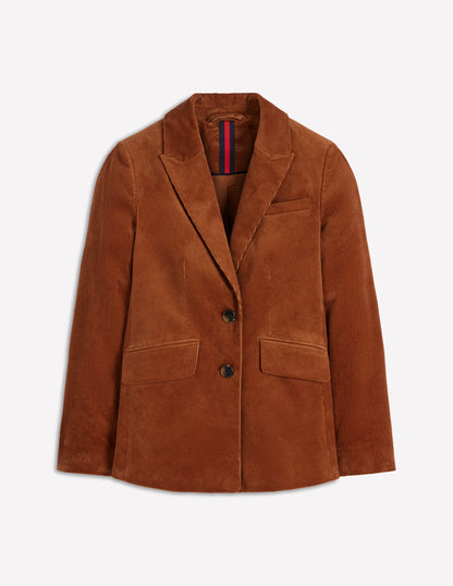 Stamford Cord Blazer-Ginger-5