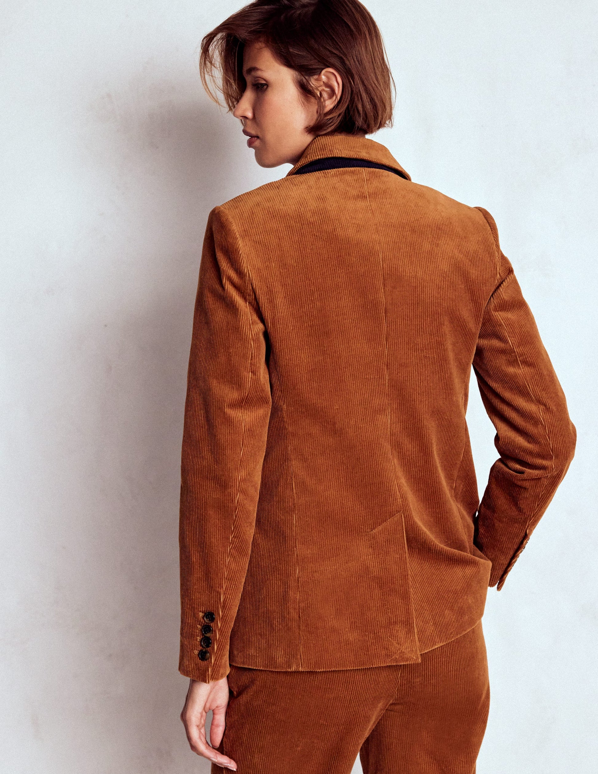 Stamford Cord Blazer-Ginger-3