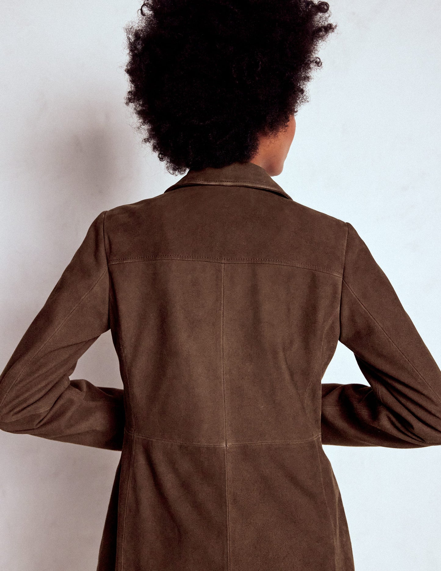 Suede Jacket-Dark Chocolate