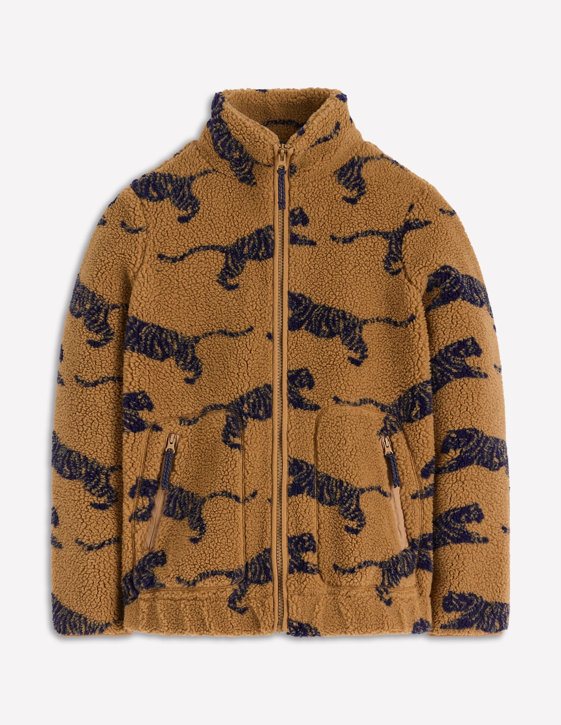 Westminster Borg Jacket-Hazelnut Brown, Leaping Tiger-5