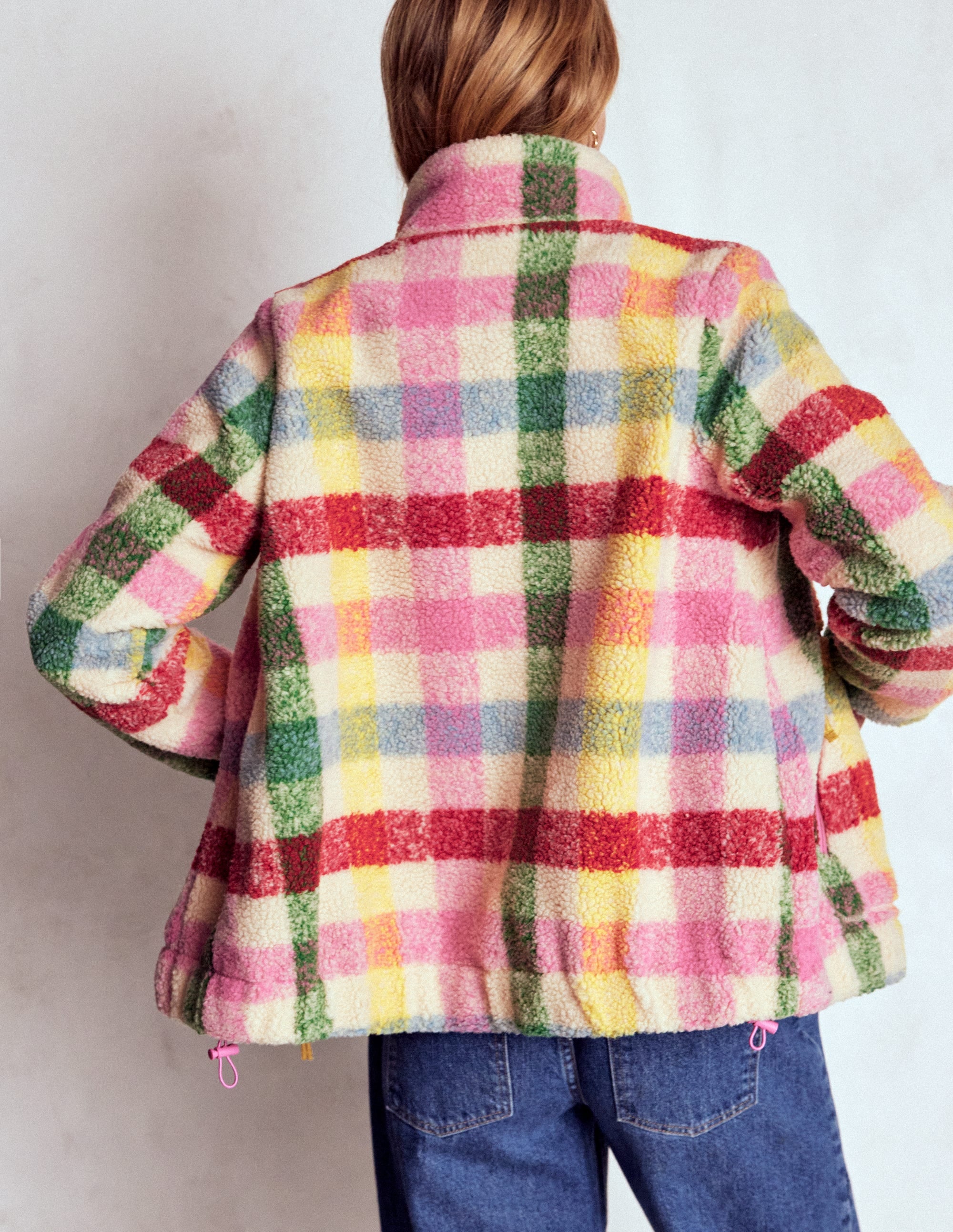 Westminster Borg Jacket-Multi, Check - Image 3