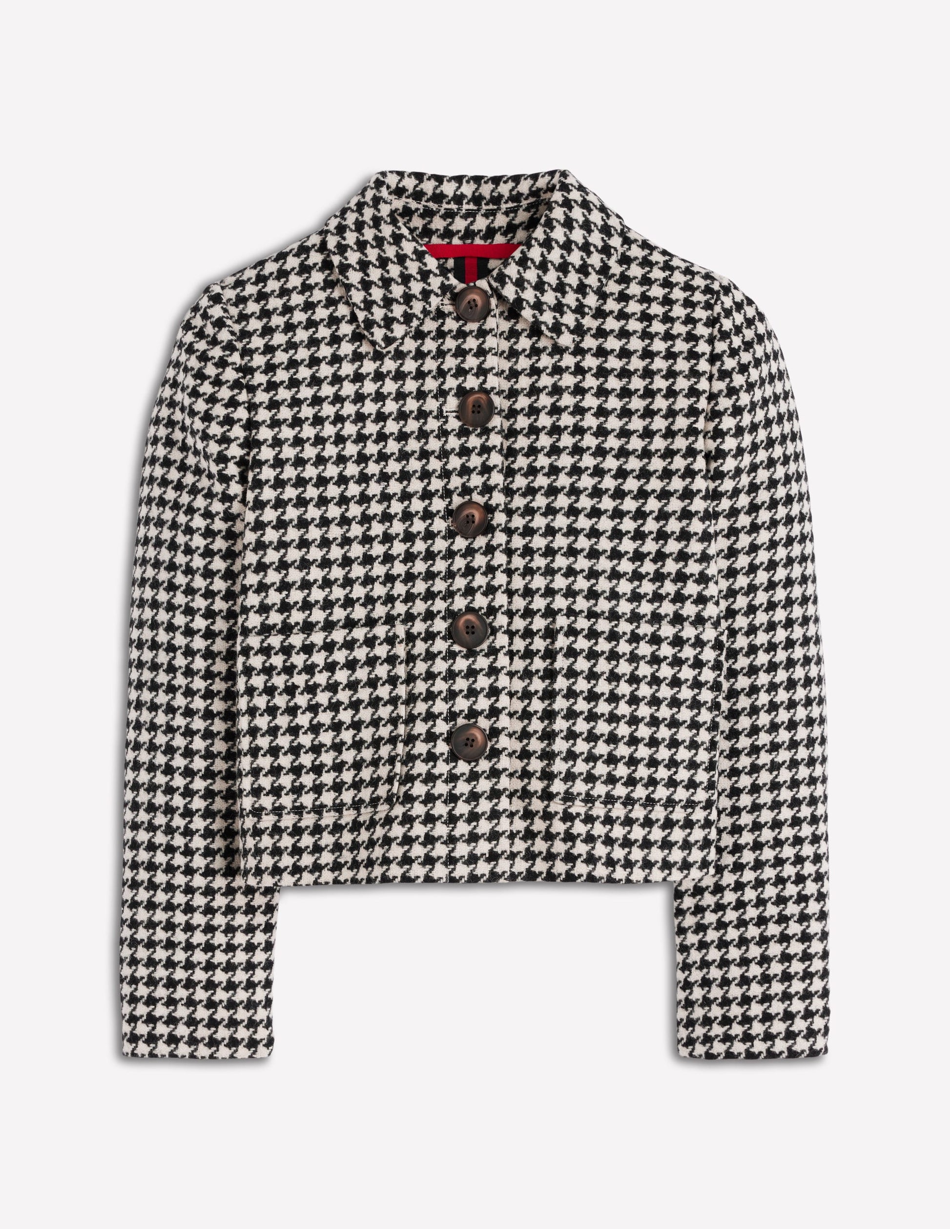 Knightsbridge Wool Jacket-Black Dogstooth-6