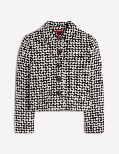 Knightsbridge Wool Jacket-Black Dogstooth-6