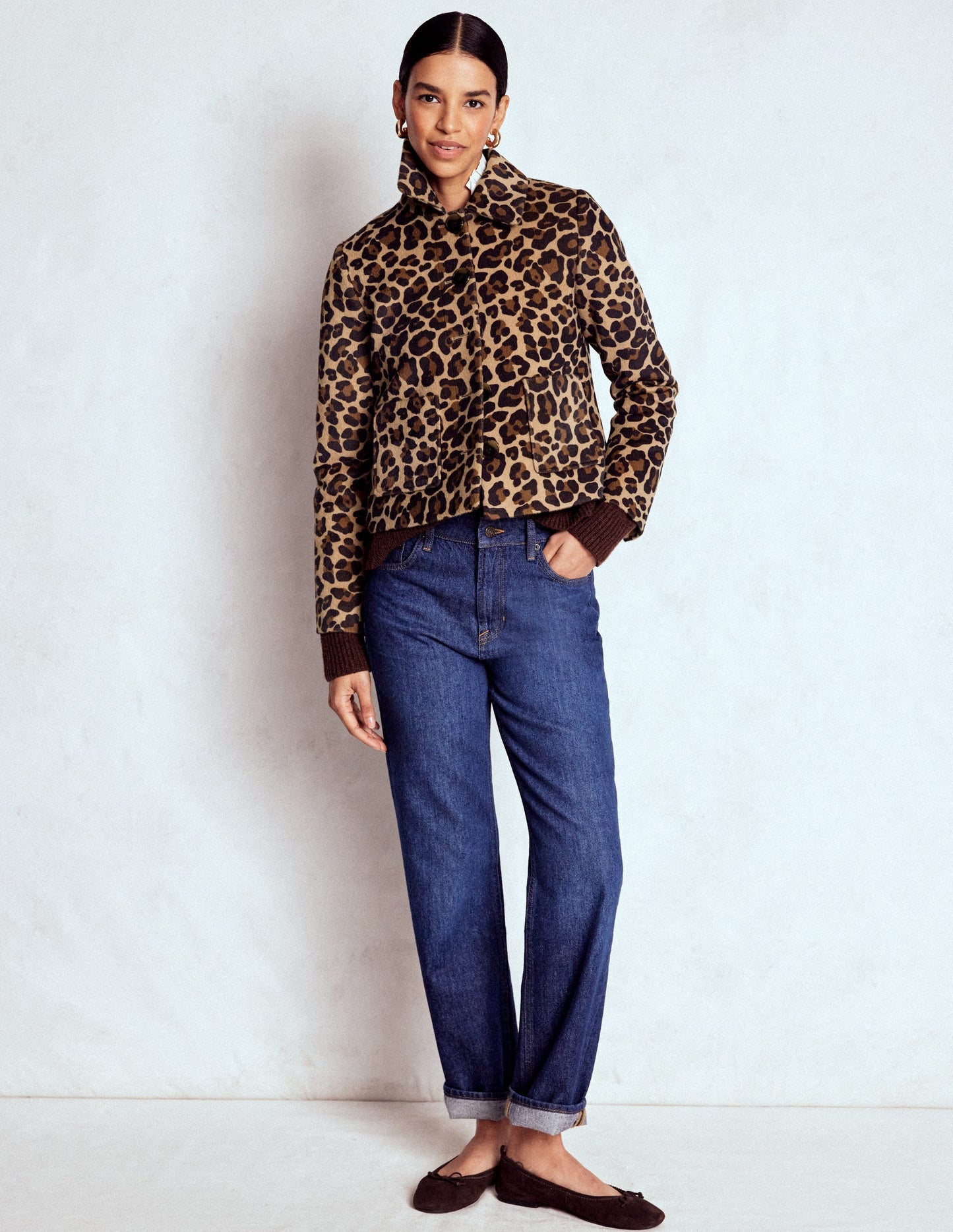 Knightsbridge Jacket-Leopard
