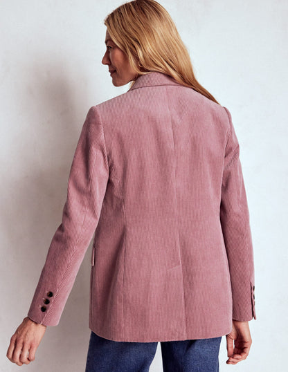 Woodbridge Cord Blazer-Blushing Rose-4