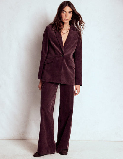 Woodbridge Cord Blazer-Deep Aubergine-4